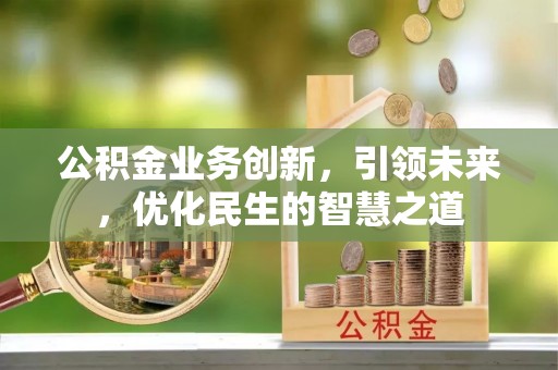 乾安公积金业务创新，引领未来，优化民生的智慧之道