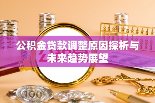 乾安公积金贷款调整原因探析与未来趋势展望